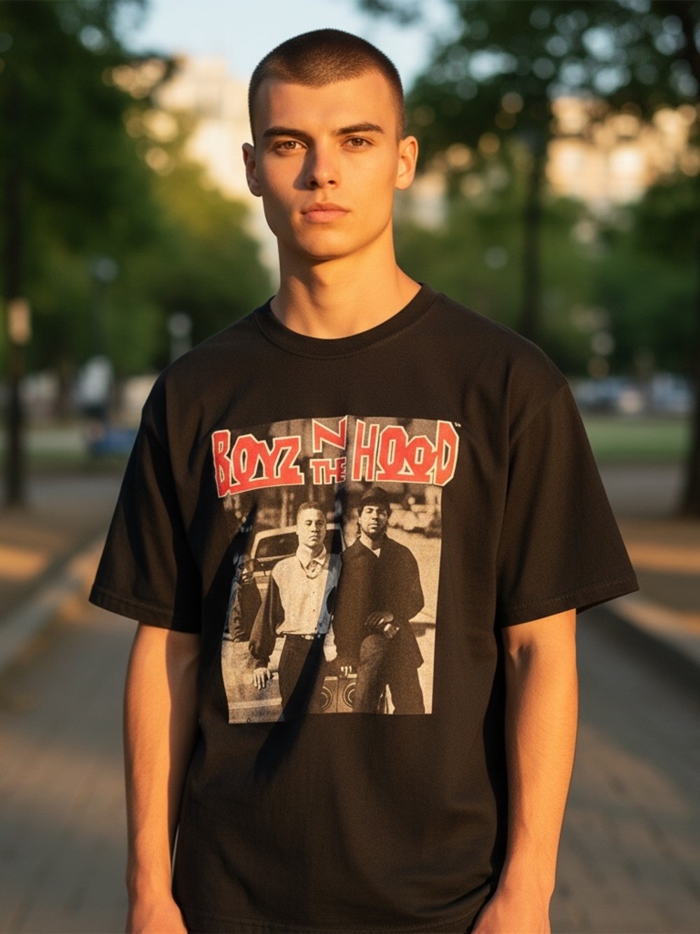 Boyz N The Hood // Unisex // Graphic Tee // Black